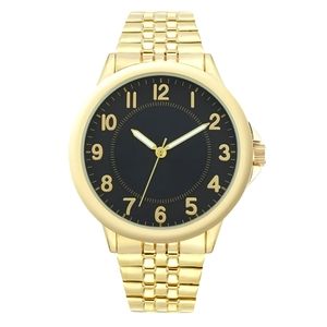 George Men's Gold-Tone Expansion Watch